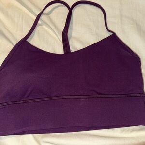 Flow y Nulu Longline Bra Purple Size 6
